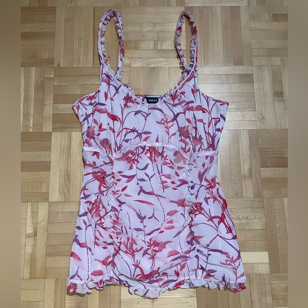 Mexx Pink Floral Print Camisole